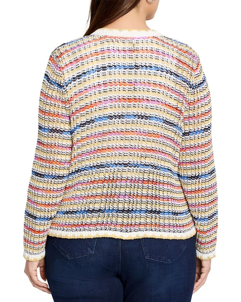 Coastal Crochet Knit Jacket