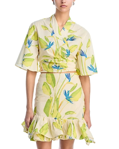 Coniglio Palm Beach Miraflores Wrap Top