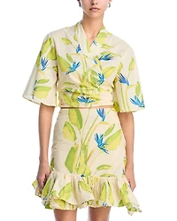 Coniglio Palm Beach Miraflores Wrap Top