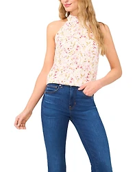 Floral Halter Neck Top