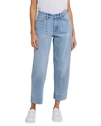 High Rise Balloon Ankle Jeans Santiago Sea