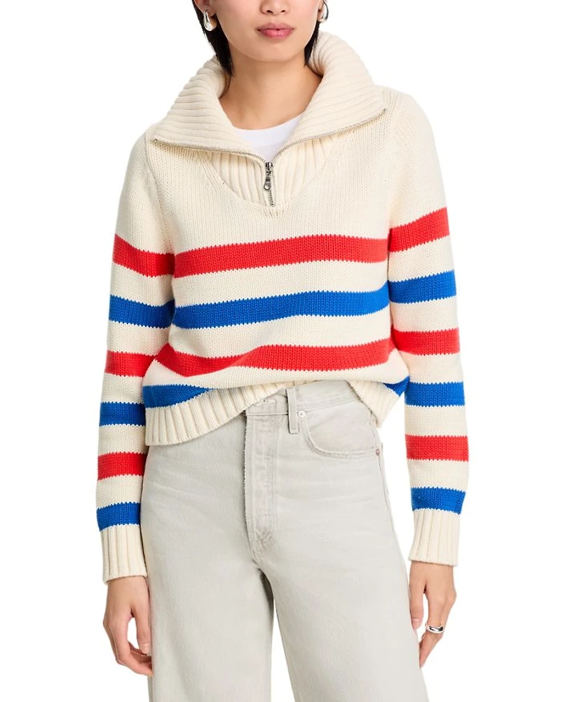 The Mateley Mock Neck Sweater