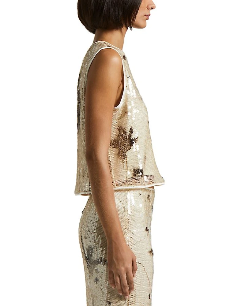 Sequin Sleeveless Camisole