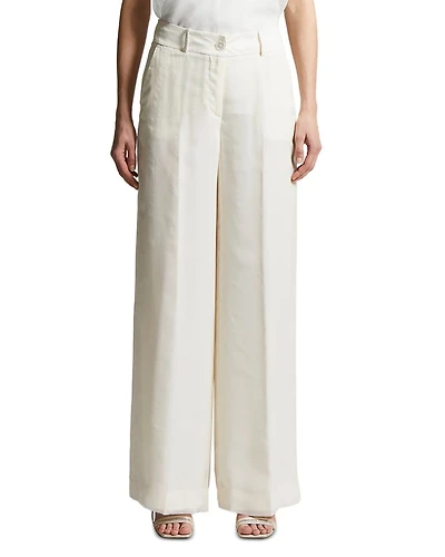 Silk-Blend Pants