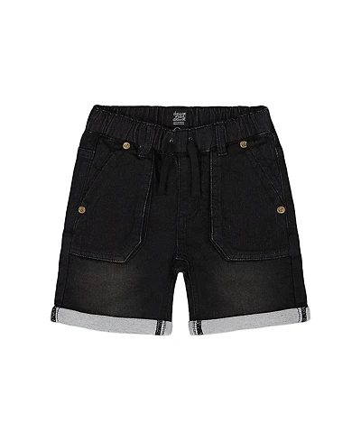 Deux par Boys' French Terry Denim Short