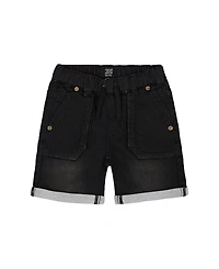 Deux par Boys' French Terry Denim Short