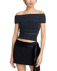 Isadola Off-the-Shoulder Top