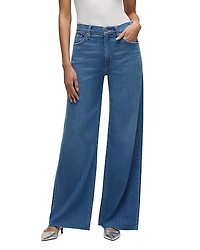Hudson Jodie Loose Fit Wide Leg Jeans