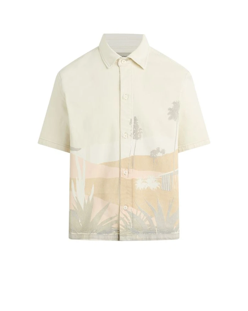 Desert Button Front Resort Shirt