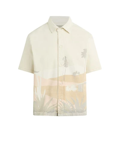Desert Button Front Resort Shirt