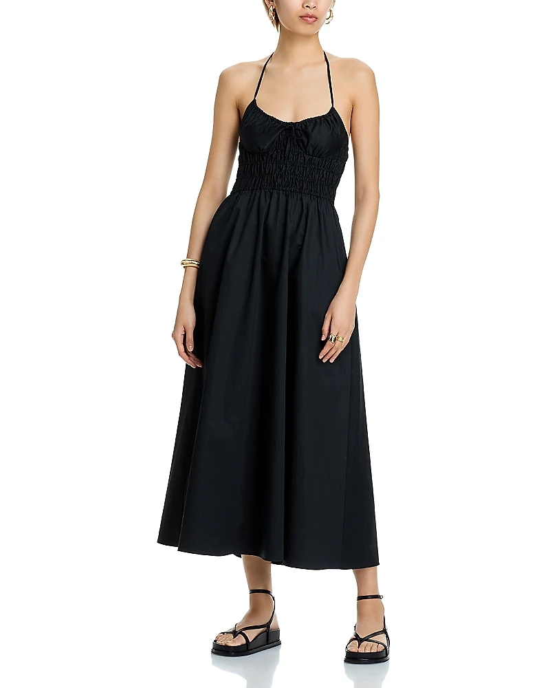 Solid & Striped The Lolita Smocked Corset Dress