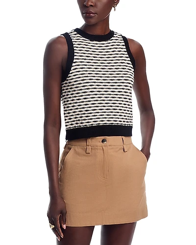 525 Alice Wavy Striped Demi Tank Top