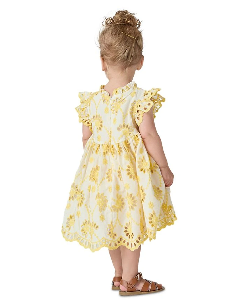 Girls' Cynthia Eyelet Dress Set - Baby