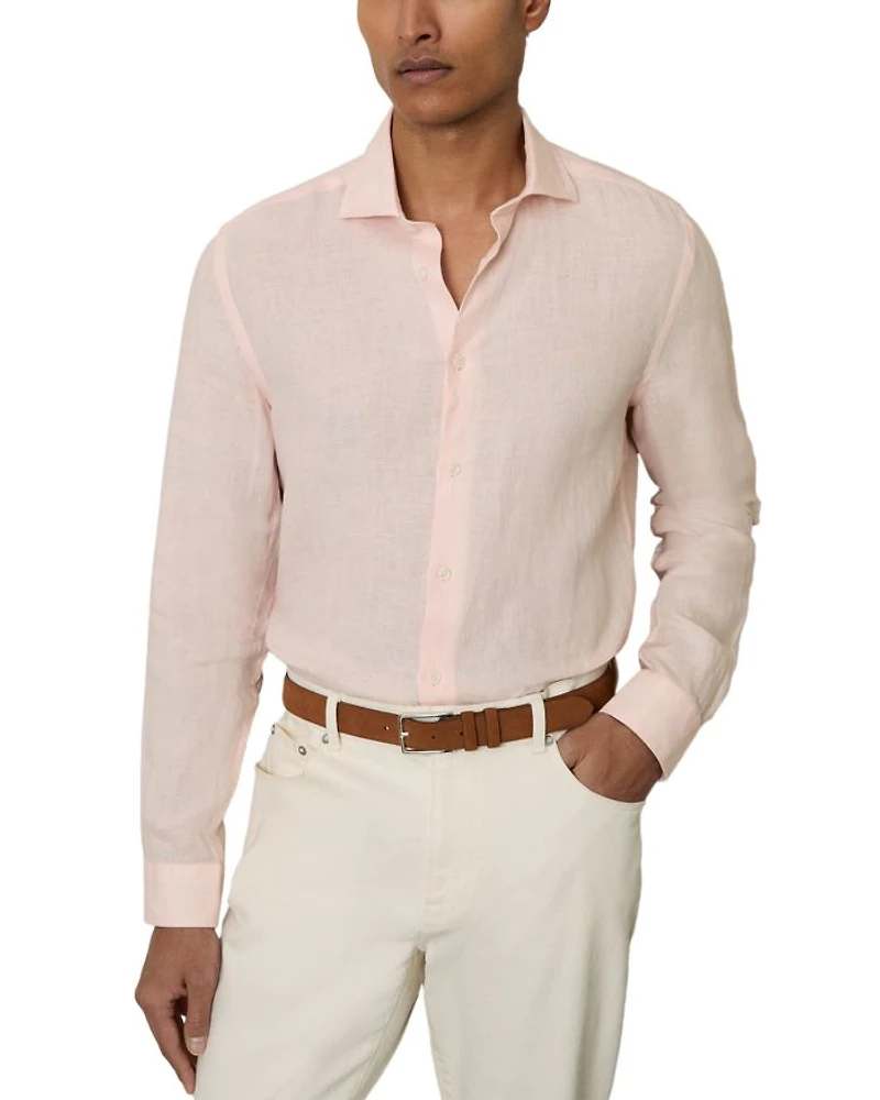 Ruban Long Sleeve Button Front Shirt