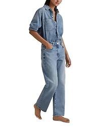 Selin Straight Jeans Light Blue