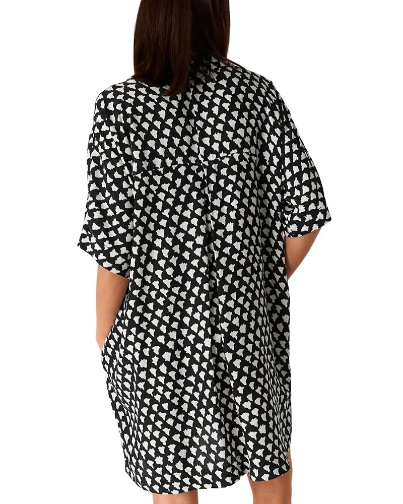 Triangle Relaxed Short Dress
