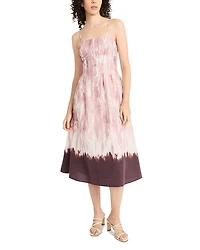 Printed A-Line Dress