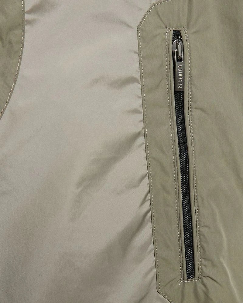 Hooded Double Slider Vest