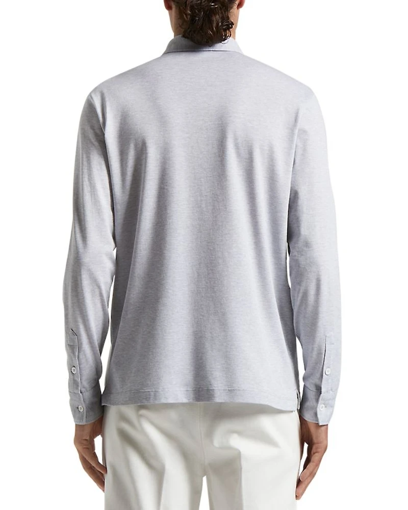 Long Sleeve Polo Shirt