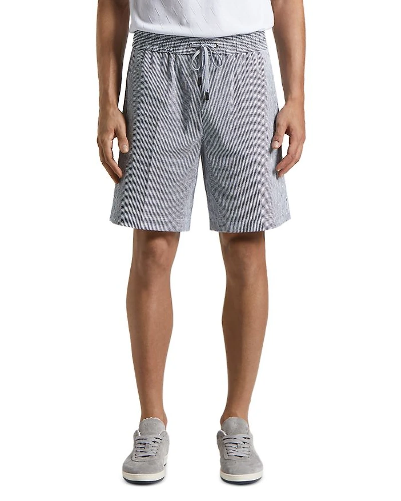 Elastic Drawstring 8.66" Shorts