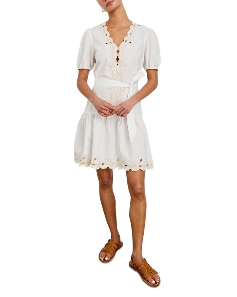 Tulip Embroidered Dress