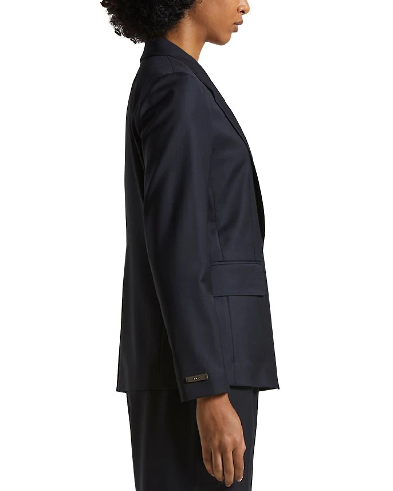 Fleece Wool Blazer
