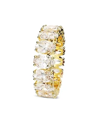 Matrix Oval Crystal Eternity Ring
