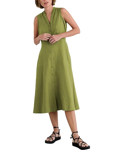 Seasalt Cornwall Women's Sleeveless Carved Wood Dress