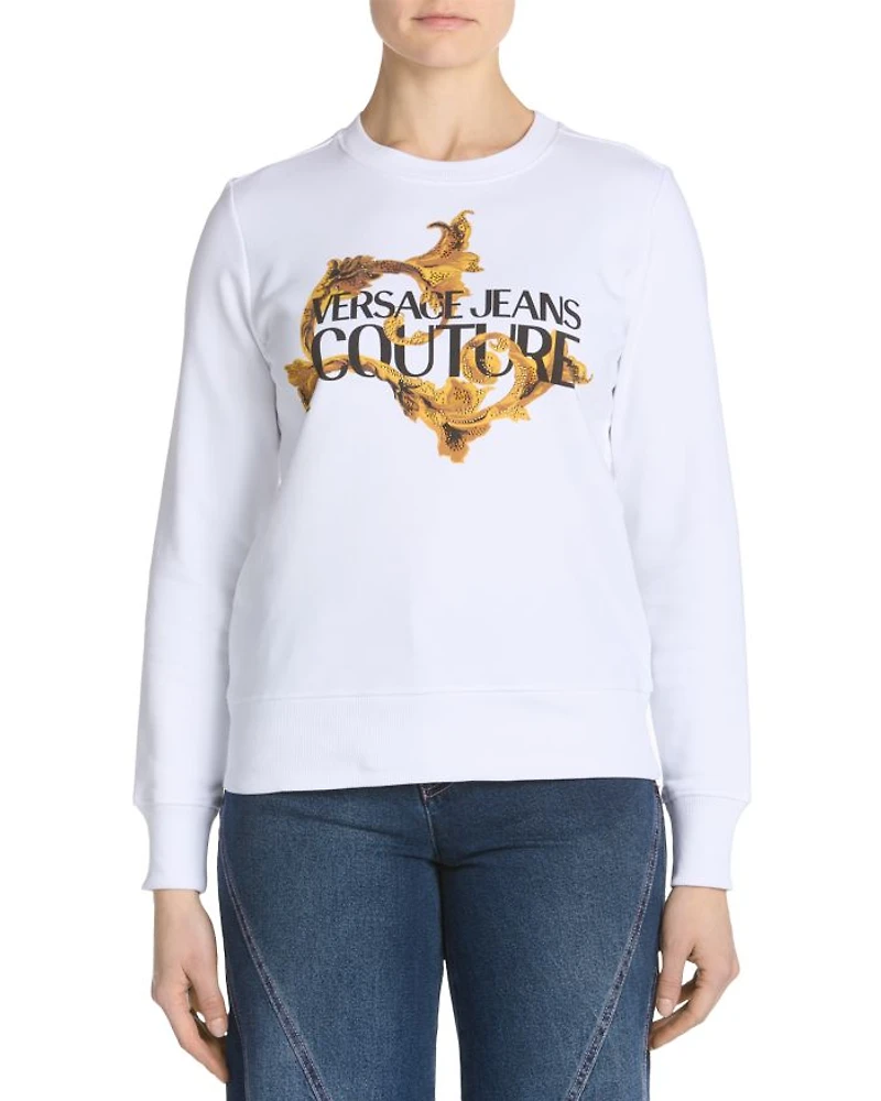 Studded Graphic Sweatshirt