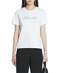Lanvin Bead Embroidered T-shirt