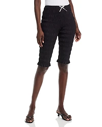 Steve Madden Misty Smocked Capri Pants