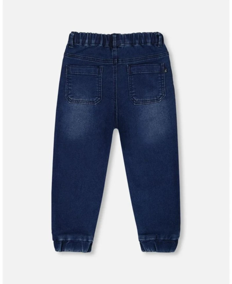 Boys' French Terry Denim Jogger Pant