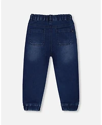 Boys' French Terry Denim Jogger Pant