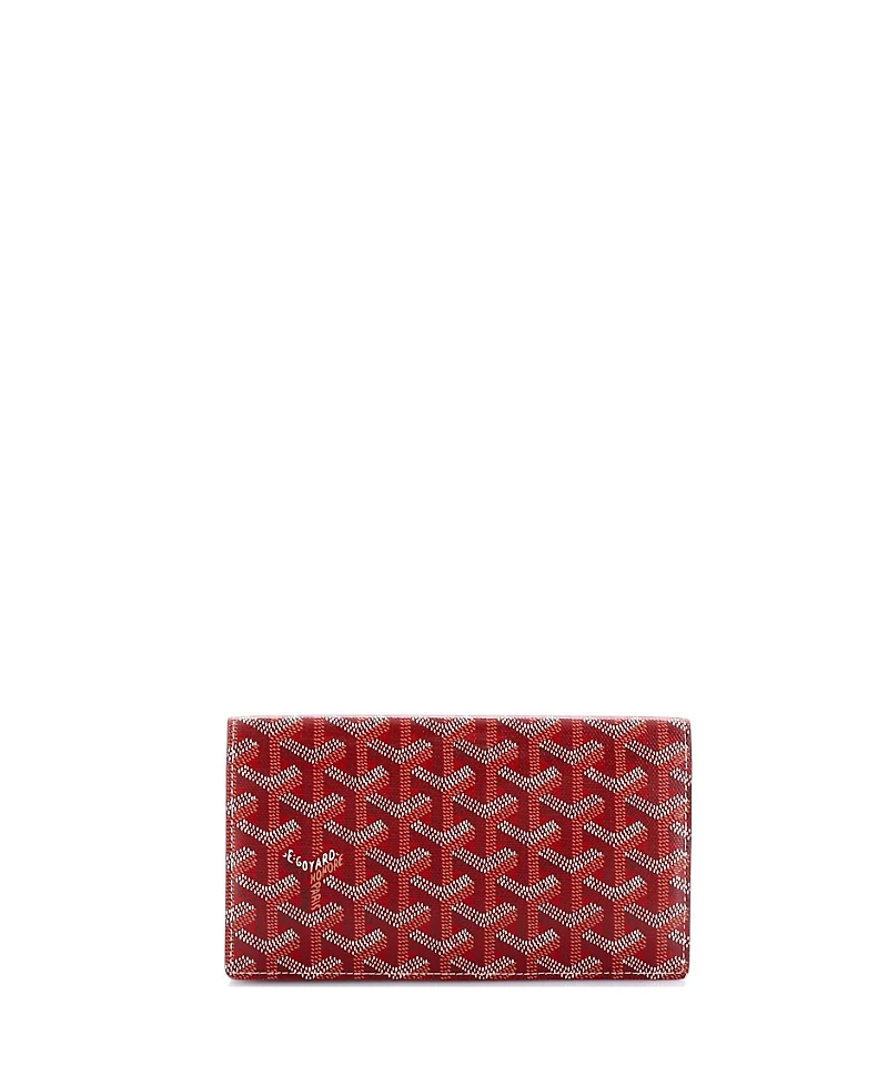 Pre-Owned Goyard Long Richelieu Wallet Coated Canvas