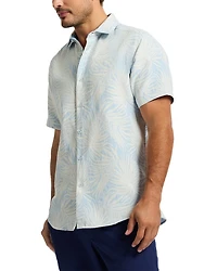 Royal Palms Printed Short Sleeve Shirt