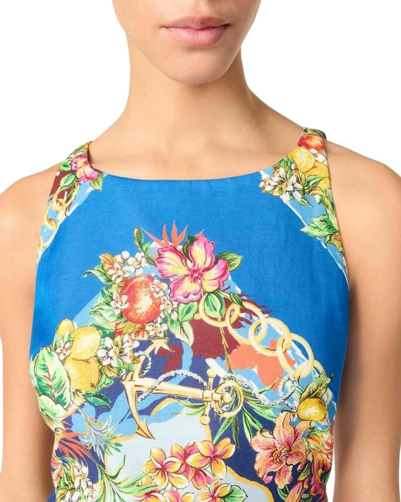 Patterned Shift Dress