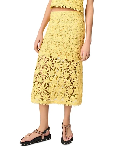 Long Crochet Skirt