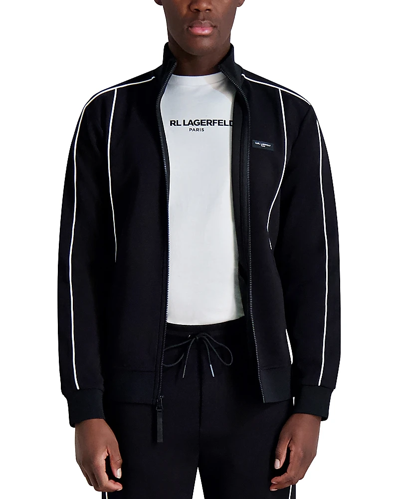 Karl Lagerfeld Paris Scuba Track Jacket