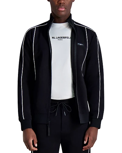 Karl Lagerfeld Paris Scuba Track Jacket