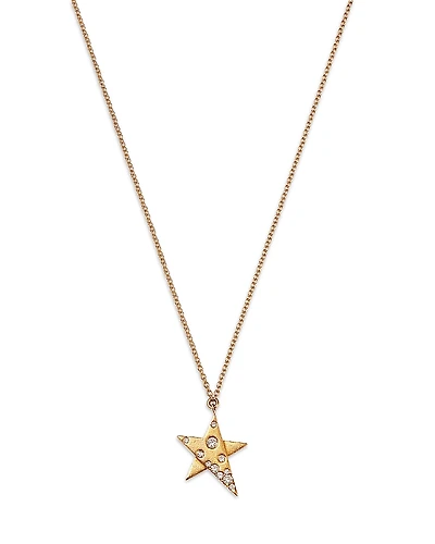Bloomingdale's Fine Collection Diamond Star Pendant Necklace