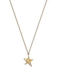 Bloomingdale's Fine Collection Diamond Star Pendant Necklace