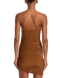Delphine Halter Asymmetric Dress