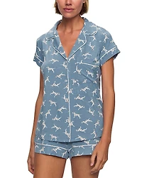 Eberjey Gisele Shortie Short Set