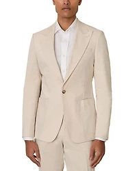 Putney Regular Fit Cotton Blend Peak Lapel Blazer