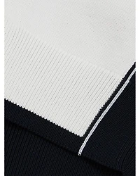 Dunwich Button Through Color Block Tipped Shirt