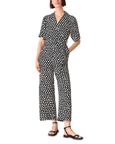 Abstract Triangle Jumpsuit