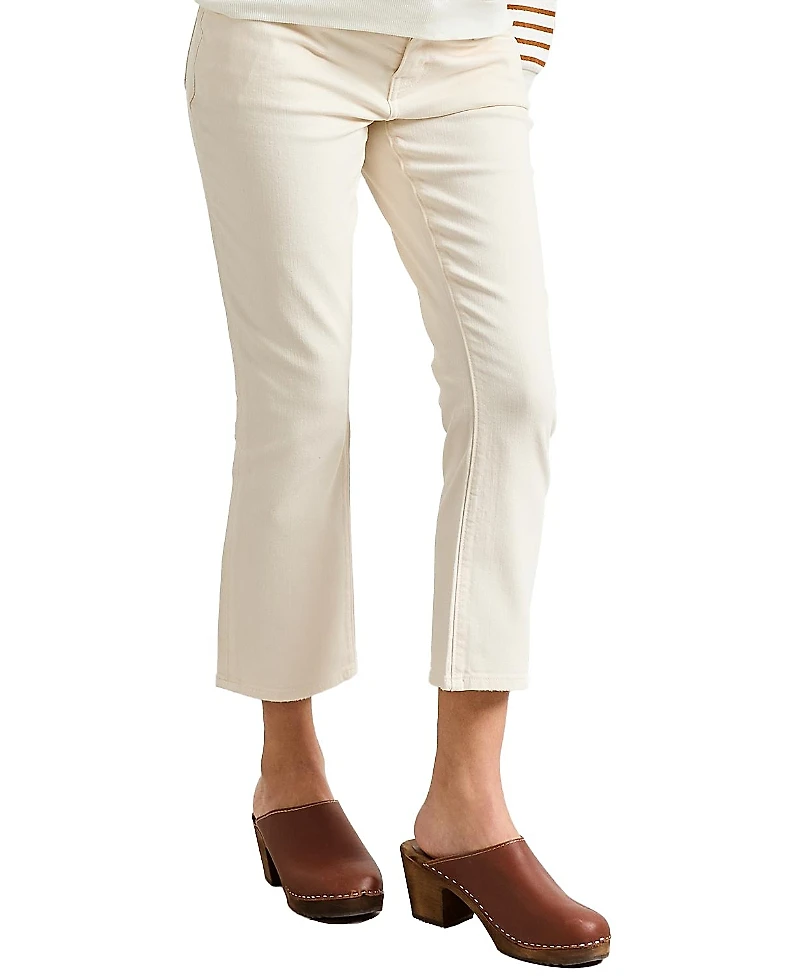 Hatch Collection Under the Bump Crop Maternity Jean