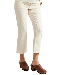 Hatch Collection Under the Bump Crop Maternity Jean