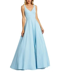 Mac Duggal Classic Sleeveless A-Line Ballgown