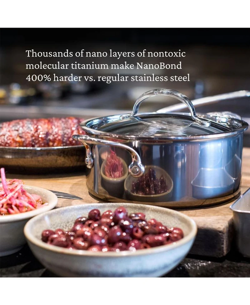 NanoBond® Molecular Titanium 3-Quart Soup Pot with Lid